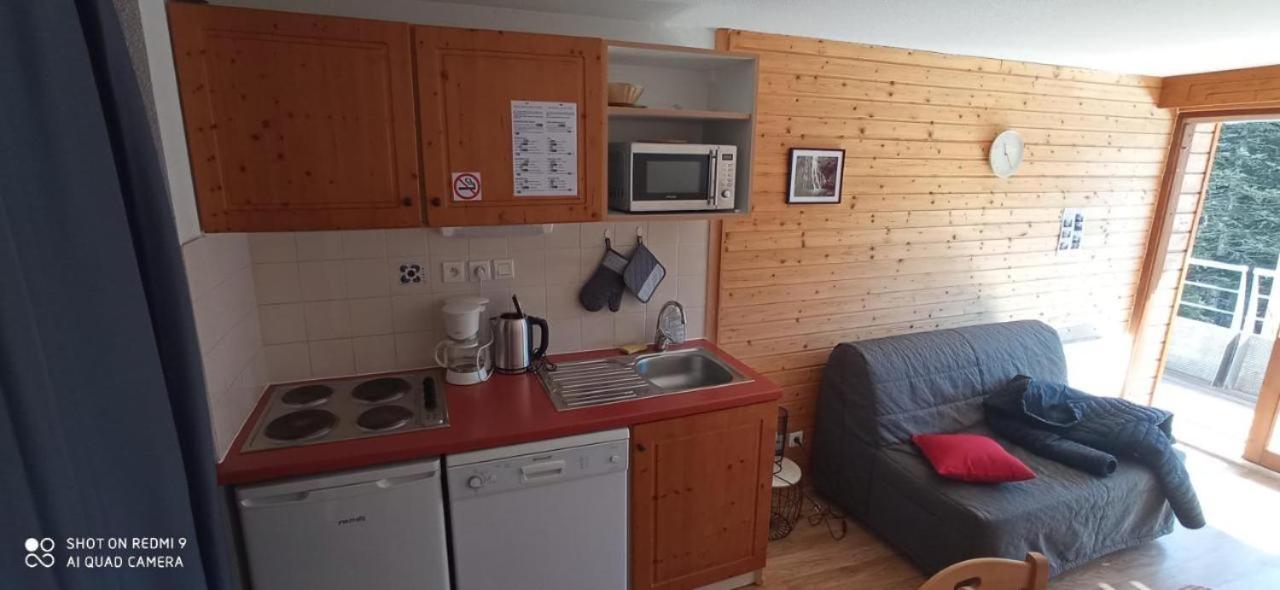 Studio Chamrousse 1700 Pour 4 Personnes - Au Calme - Avec Wifi Exteriör bild