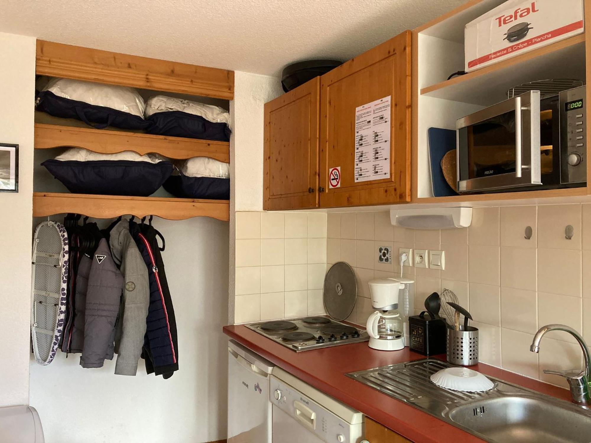 Studio Chamrousse 1700 Pour 4 Personnes - Au Calme - Avec Wifi Exteriör bild