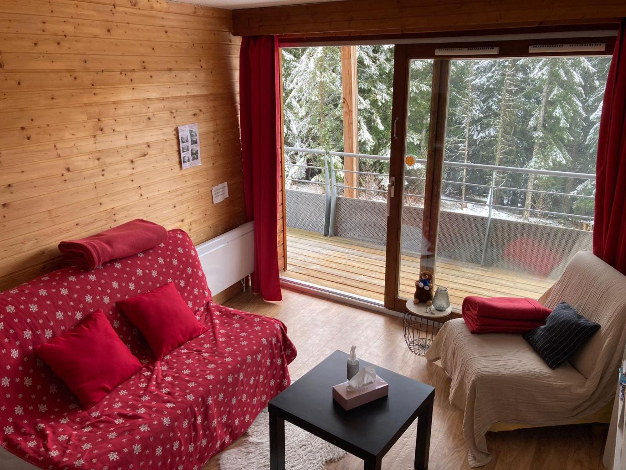 Studio Chamrousse 1700 Pour 4 Personnes - Au Calme - Avec Wifi Exteriör bild